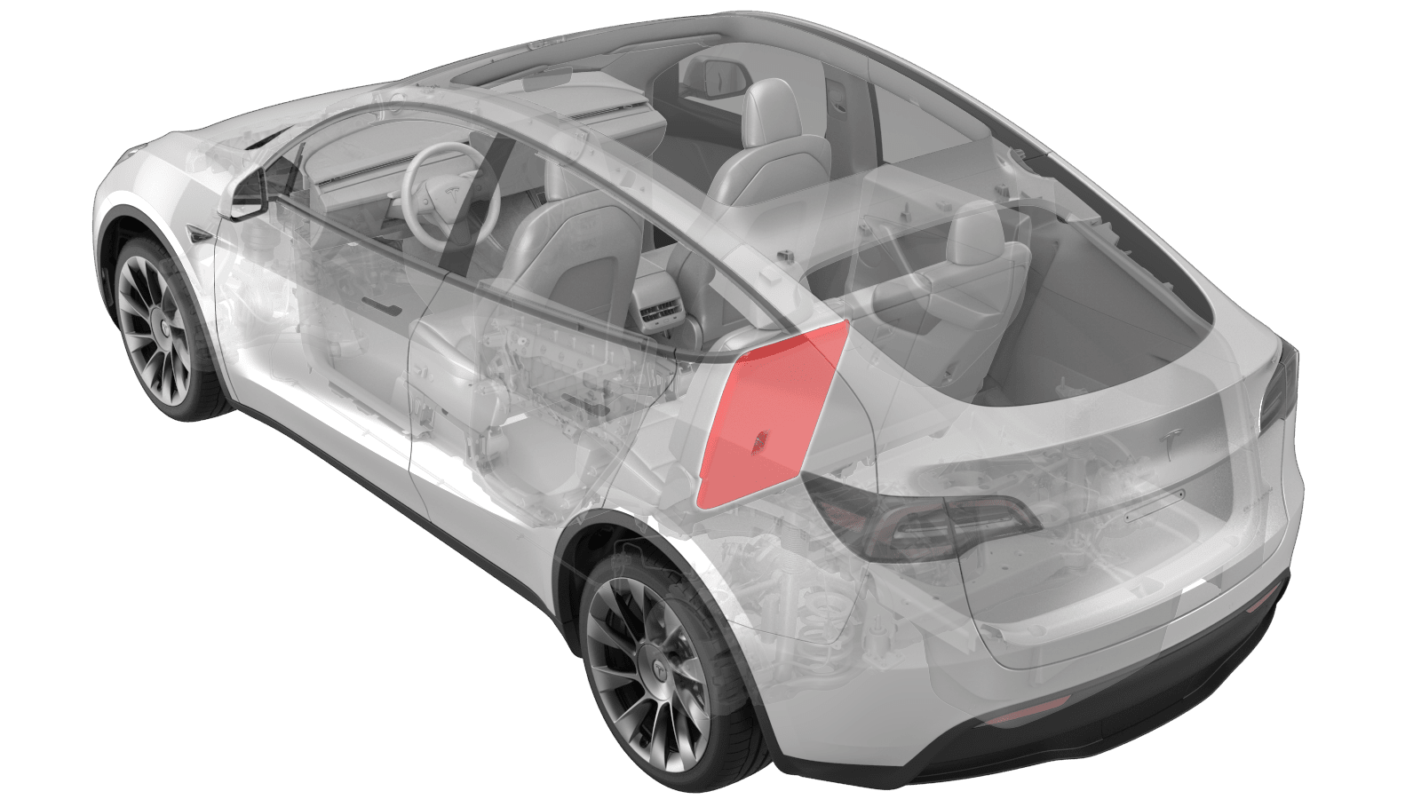 Sop Panel Back Panel – 2nd Row Seat – LH (Remove and Replace)